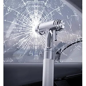 Emergency Safety Hammer Glass Breaker Seat Belt Cutter